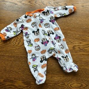 Mickey Mouse Halloween onesie